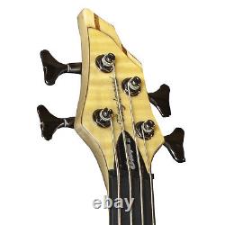 Bass Guitar Electric Active Tanglewood Canyon II 2 Long Scale Thru Neck Maple