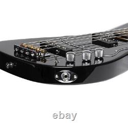 Bass Guitar Stagg Silveray P Series, Black SVY P-FUNK BLK Sale