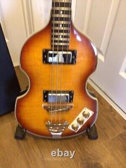 Beatles Style Viola Bass With Case And Vox Amplifier