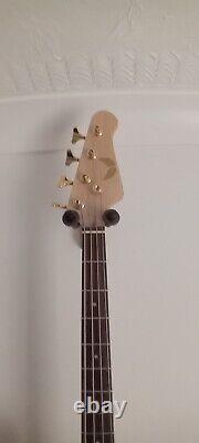 Beautiful Hand Made 4 String Bass Guitar
