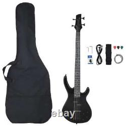 Beginner's Four-String Electric Bass Guitar with Accessories and Oxford G1I4