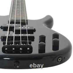 Beginner's Four-String Electric Bass Guitar with Accessories and Oxford G1I4