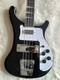 Black 4-string Bass Electric Guitar Red Xylophone Body Chrome Hardware 6-strings