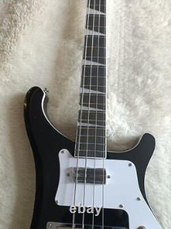 Black 4-string Bass Electric Guitar Red Xylophone Body Chrome Hardware 6-strings