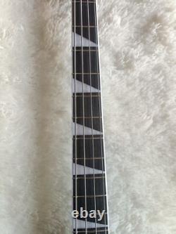 Blue 4-string bass guitar rosewood fingerboard and chrome hardware, 22 frets