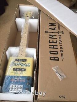 Bohemian Oil Can Bass Guitar Surf Wax