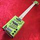 Bohemian Oil Can Short Scale Bass Guitar With Limeade Graphics