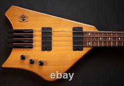 Bootlegger Guitar Ace Headless Bass With OHSC Custom Case