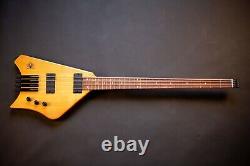 Bootlegger Guitar Ace Headless Bass With OHSC Custom Case