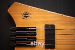 Bootlegger Guitar Ace Headless Bass With OHSC Custom Case