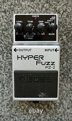 Boss FZ-2 Hyper Fuzz Guitar Pedal In Good Condition