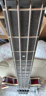 Brian May Special Red Bass Guitar New In Gig Bag And Box