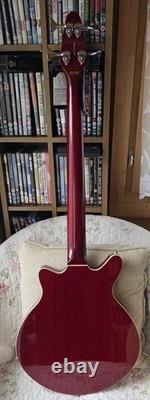 Brian May Special Red Bass Guitar New In Gig Bag And Box