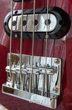 Brian May Special Red Bass Guitar New In Gig Bag And Box