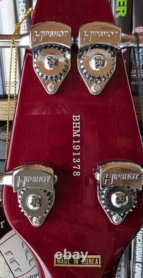 Brian May Special Red Bass Guitar New In Gig Bag And Box