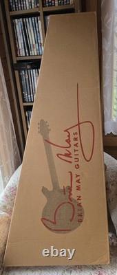 Brian May Special Red Bass Guitar New In Gig Bag And Box
