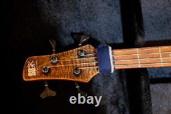 Bundle Ibanez SR650E Bass with Jatoba Fretboard Antique Brown Stained