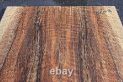 CURLY BURLY ENGLISH WALNUT electric / bass guitar bookmatched CARVED TOP AA-AAA+