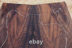 CURLY BURLY ENGLISH WALNUT electric / bass guitar bookmatched drop top sets AAA