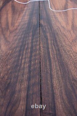 CURLY BURLY ENGLISH WALNUT electric / bass guitar bookmatched drop top sets AAA