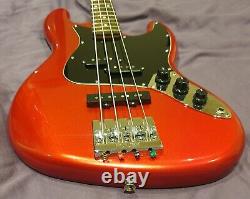 Candy Apple Red Fender Modern Player Short Scale Jazz Bass P/J pickups Modded