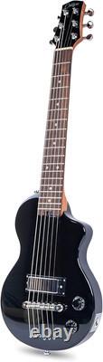Carry-on By Blackstar Mini Jet Black Electric Guitar Perfect for Kids and