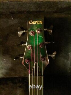 Carvin ICON 6 String Fretless Bass 2010 Model Year MADE IN USA Very Good Cond