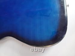 Cheetah 4 String Bass Guitar. Midnight Blue, Split Coil Pickups. Great Beginners