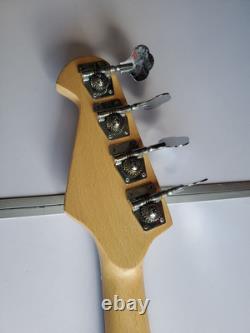 Cheetah 4 String Bass Guitar. Midnight Blue, Split Coil Pickups. Great Beginners