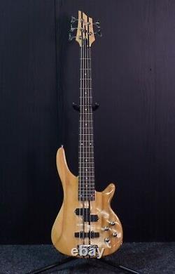 Chicago 5 String Neck Thru Bass Guitar, by Gear4music-NEW-RRP £229