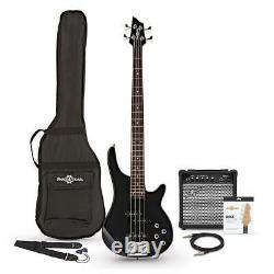 Chicago Bass Guitar + 15W Amp Pack Black