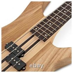 Chicago Neck Thru Bass Guitar by Gear4music