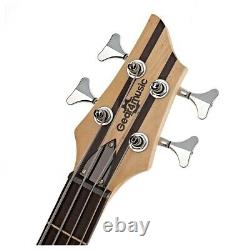 Chicago Neck Thru Bass Guitar by Gear4music