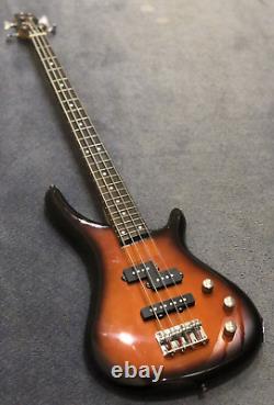 Chord 4 String CCB90 Electric Bass Guitar Sunburst