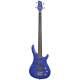 Chord Ccb90-mrd Electric Bass Guitar Metallic Blue