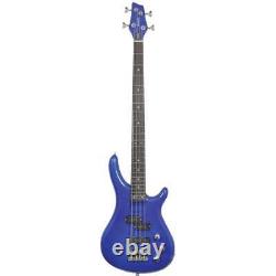 Chord CCB90-MRD Electric Bass Guitar Metallic Blue