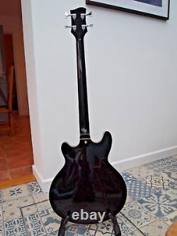 Chowny CHB-1 short scale semi-acoustic Bass guitar