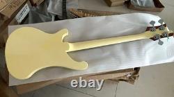 Chris Squire Signature Cream 4 Strings Electric Bass Guitar Rosewood Fingerboard
