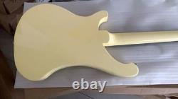 Chris Squire Signature Cream 4 Strings Electric Bass Guitar Rosewood Fingerboard