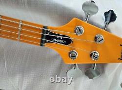 Classic GRABBER BASS 4 strings Electric Bass 1970's Vintage black Professional