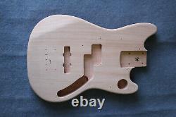 Coban Guitars DIY Bass Guitar 30 Scale Length MT1 Mahogany Chrome White Pick