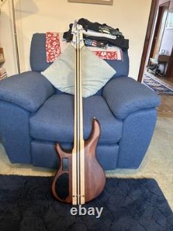 Cort A4 Plus FMMH OPBC Bass Guitar with Gig Bag
