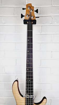 Cort A4 Plus Fmmh Open Pore Natural 4 String Electric Bass Guitar