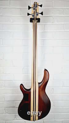 Cort A4 Plus Fmmh Open Pore Natural 4 String Electric Bass Guitar
