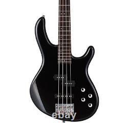 Cort Action Plus Bass Guitar, Black (NEW)