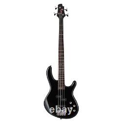 Cort Action Plus Bass Guitar, Black (NEW)