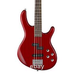 Cort Action Plus Bass Guitar, Trans Red (Pre-Owned)