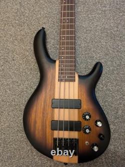 Cort C4 Plus OVMH 4-String Bass Antique Brown Burst