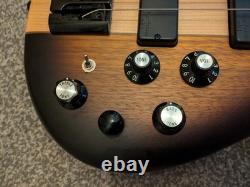 Cort C4 Plus OVMH 4-String Bass Antique Brown Burst