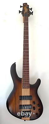 Cort C4 Plus ZBMH Bass, Open Pore Tobacco Burst